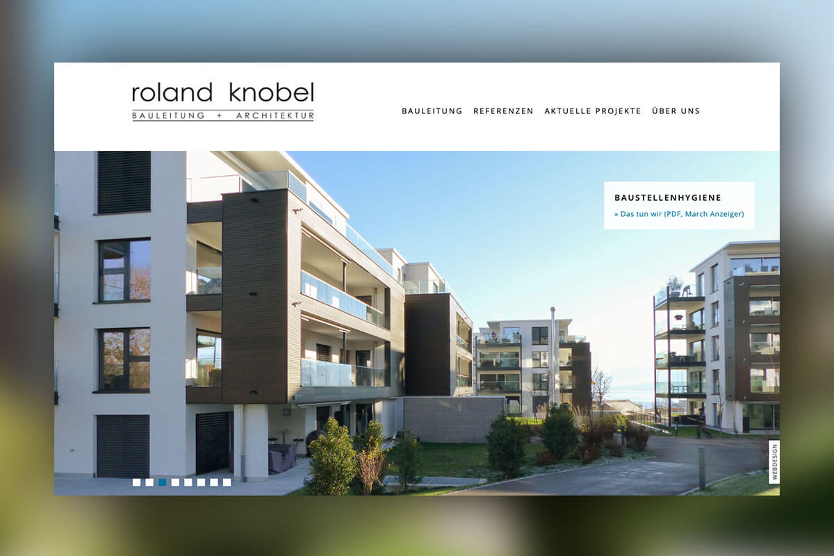 knobel bauleitung website