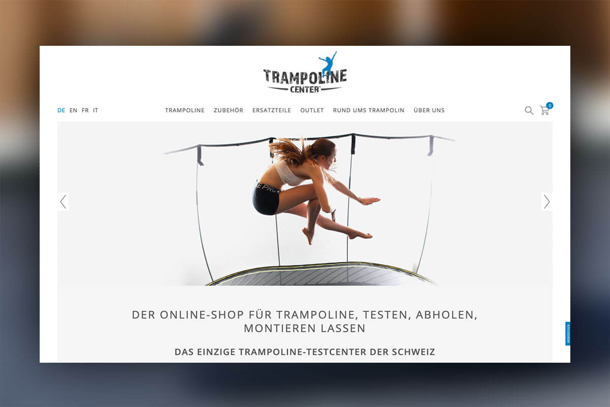 trampolincenter website